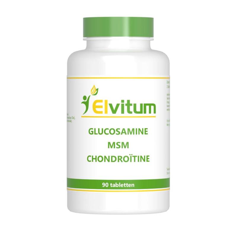 Elvitum Elvitum Glucosamine -MSM- Chrondroitine - 90tb