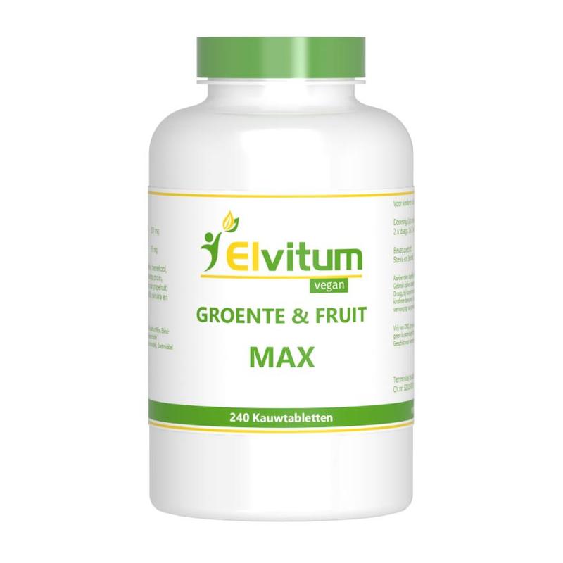 Elvitum Elvitum Groente/Fruit Max - 240ktb
