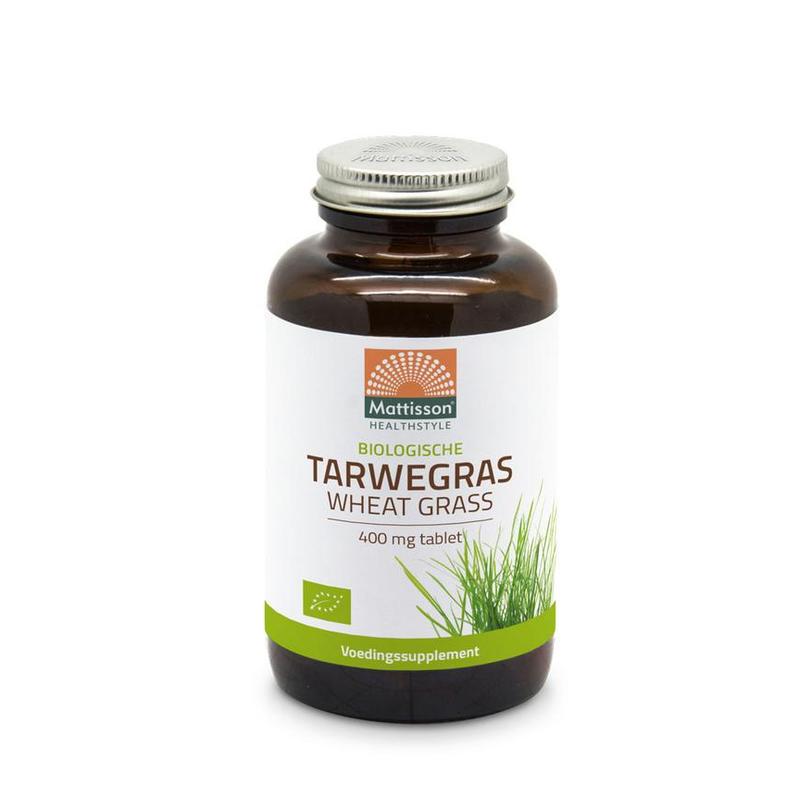 Mattisson Mattisson Bio Tarwegras 400mg - 350 tabl - 350tb