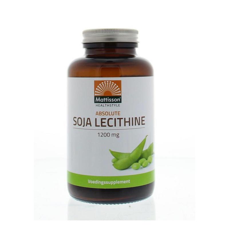 Mattisson Mattisson Absolute Soja Lecithine 1200mg 90 caps. - 90cp