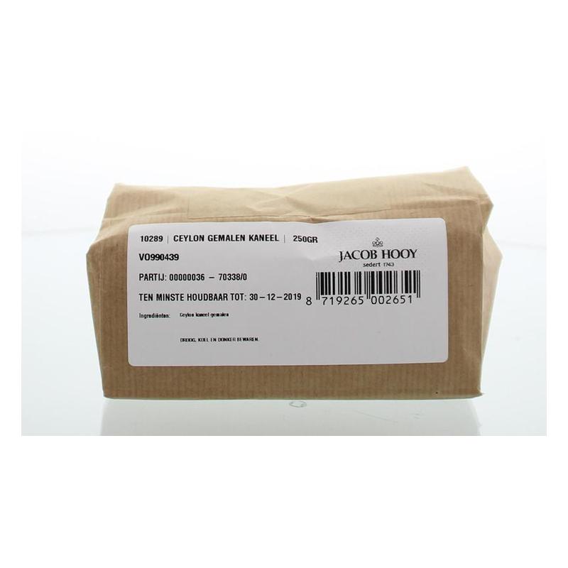 Jacob hooy jacob Hooy CEYLON GEMALEN KANEEL - 250gr