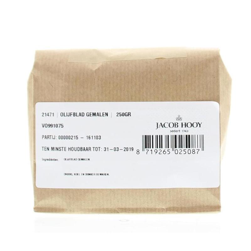 Jacob hooy jacob Hooy OLIJFBLAD GEMALEN - 250gr