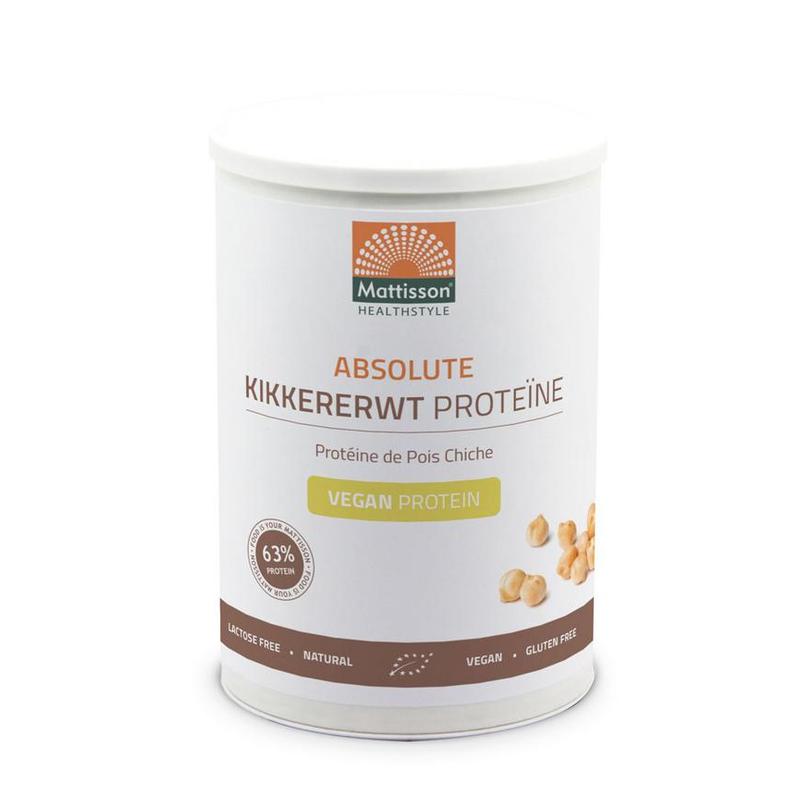 Mattisson Mattisson Absolute Kikkererwt Proteïne 63% - 400g - 400gr