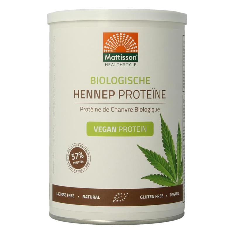 Mattisson Mattisson Bio Hennep Proteïne Poeder 50% - 400g - 400gr