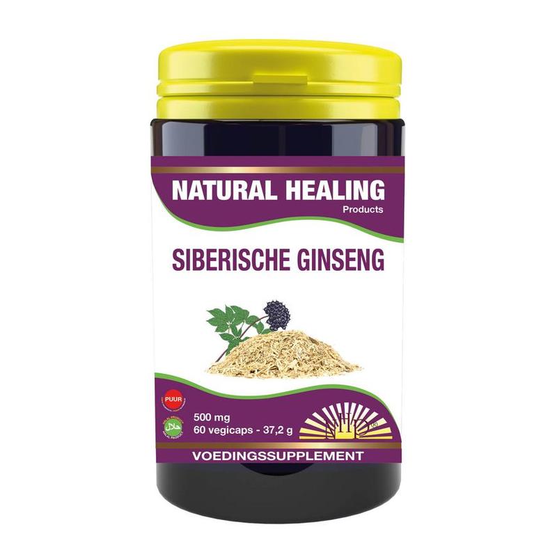 Nhp NHP Siberische ginseng 500 mg puur - 60vcp