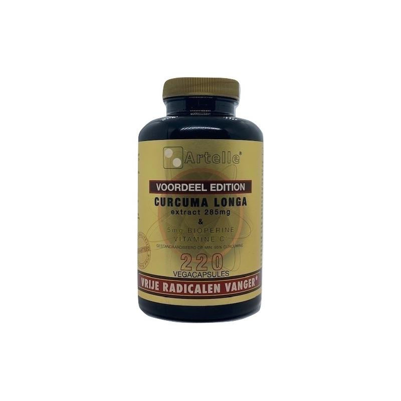 Artelle Artelle Curcuma Longa+Bioprine+vitC 220 - 220vcp