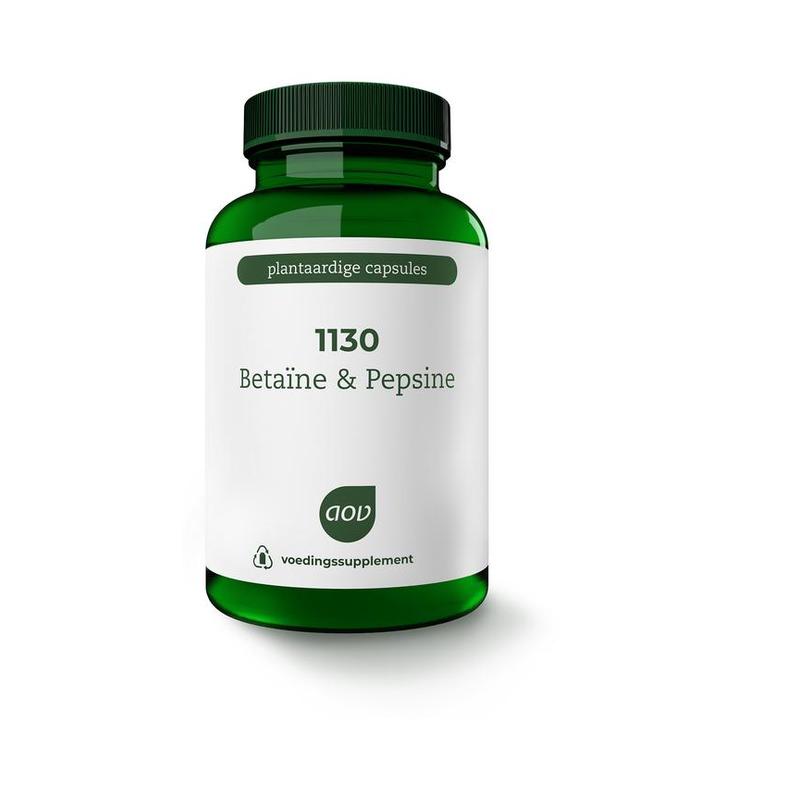 Aov AOV 1130 Betaïne & Pepsine 640 mg/45mg - 120vcp