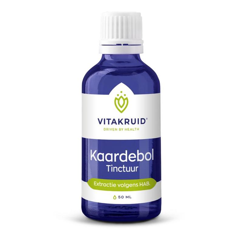Vitakruid Vitakruid Kaardebol wortel tinctuur HAB - 50ml