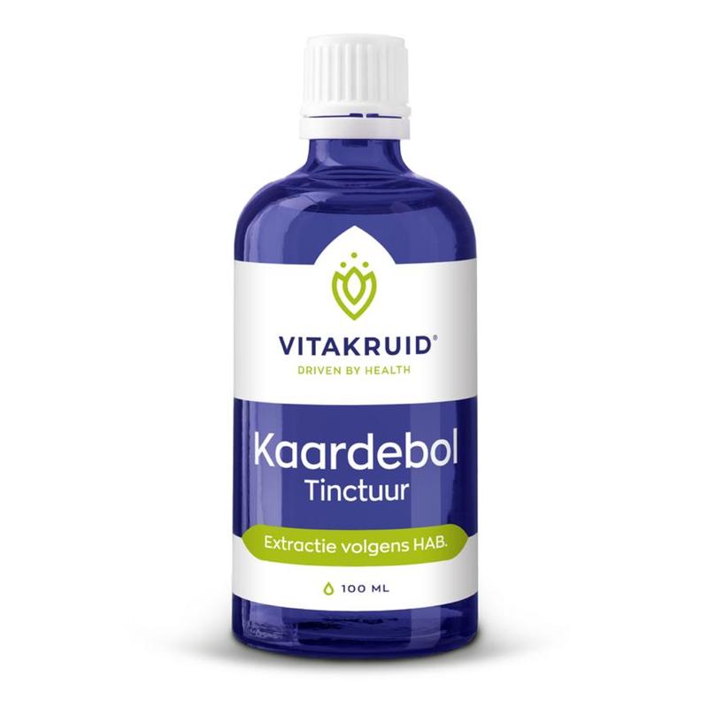 Vitakruid Vitakruid Kaardebol wortel tinctuur HAB - 100ml