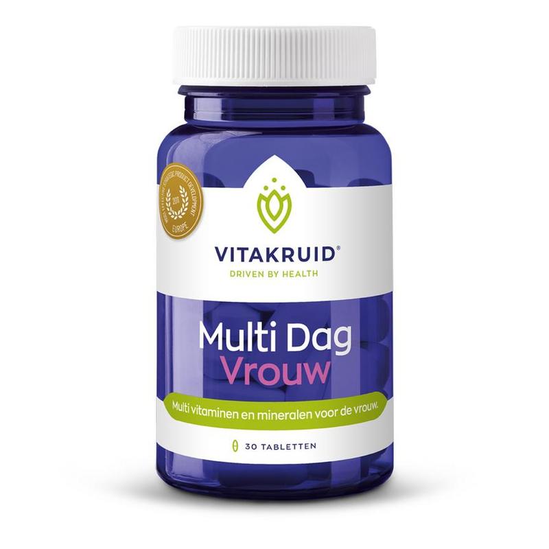 Vitakruid Vitakruid Multi Dag Vrouw 100% Vegan - 30tb