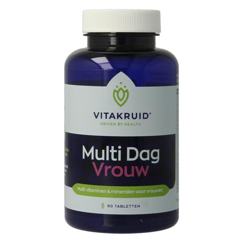 Vitakruid Vitakruid Multi Dag Vrouw 100% Vegan - 90tb