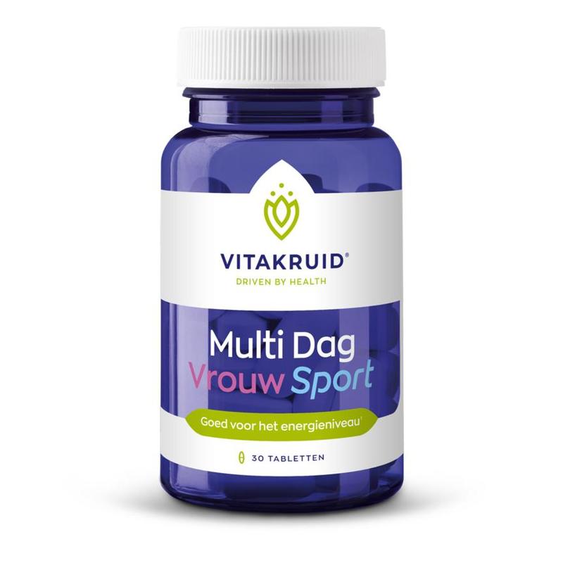 Vitakruid Vitakruid Multi Dag Vrouw Sport 100% Vegan - 30tb