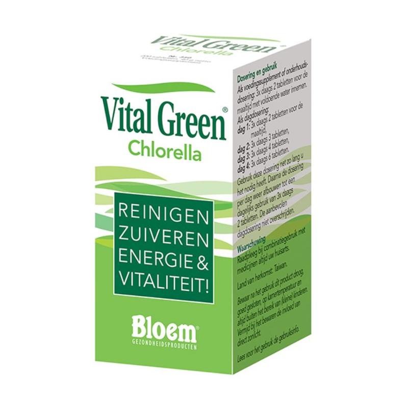 Bloem Bloem Vital Green Chlorella - 1000tb