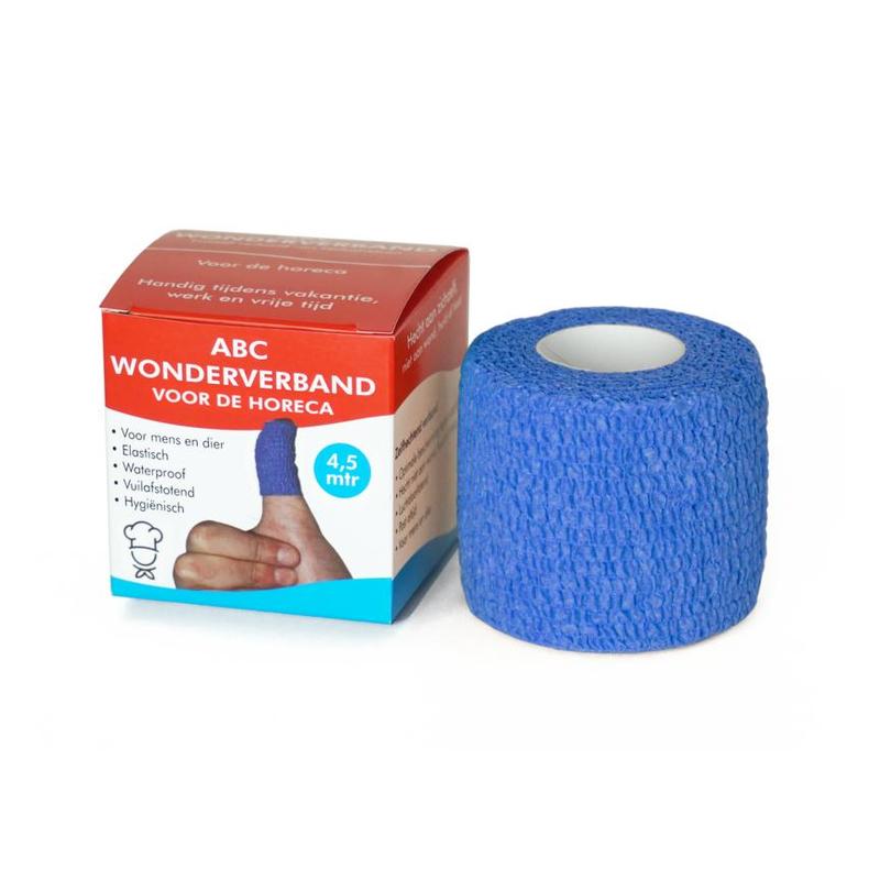 Trophax Trophax Wonderverband BLAUW HORECA Zelfhechtend - 1st
