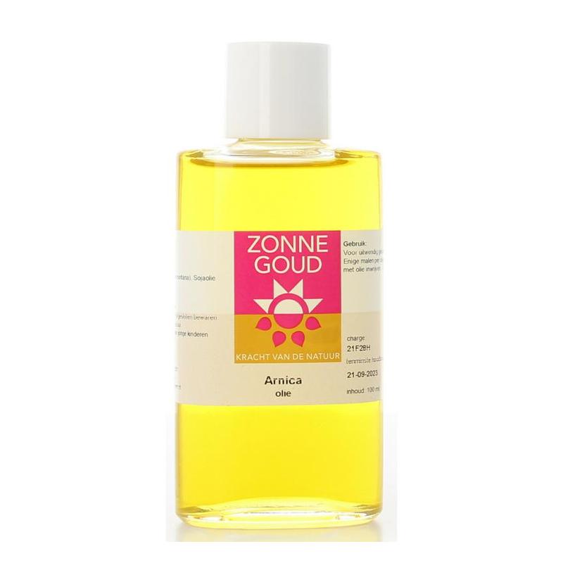 Zonnegoud Zonnegoud Arnica Olie uitwendig - 100ml