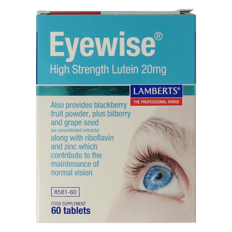 Lamberts Lamberts Eyewise High Strength Lutein 20mg - 60tb