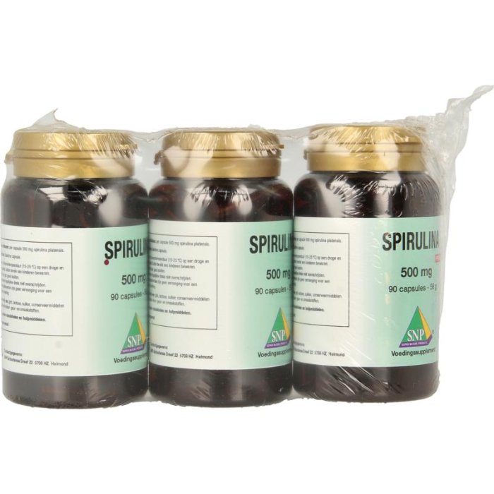 Snp SNP Spirulina Voordeelpak 2+1 - 270cp