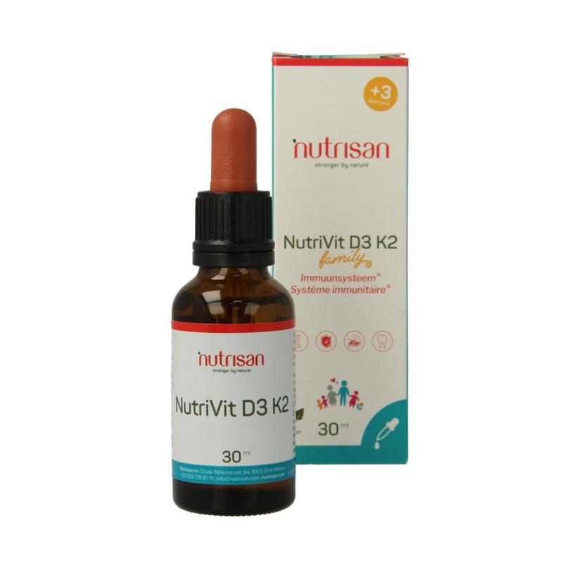 Nutrisan Nutrisan NutriVit D3 K2 - 30ml