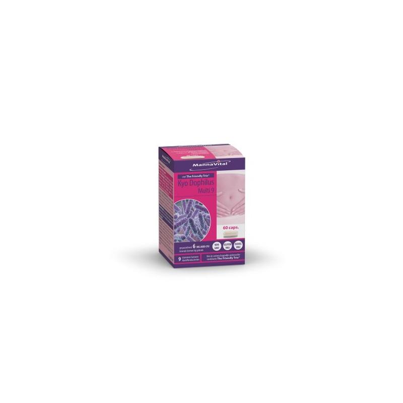 Mannavital Mannavital Kyo Dophilus Multi 9 - 60cp