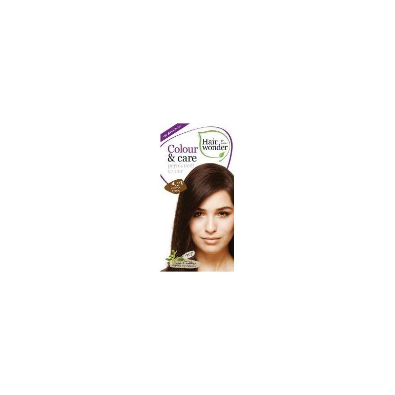 Hairwonder HAIRWONDER Colour & Care Mocha brown 4.03 - 100ml