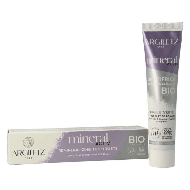Argiletz Argiletz Tandpasta rozemarijn bio - 75ml
