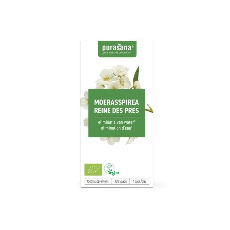 Purasana PURASANA Moerasspirea 220 mg 120 Vcaps BIO - 120vcp