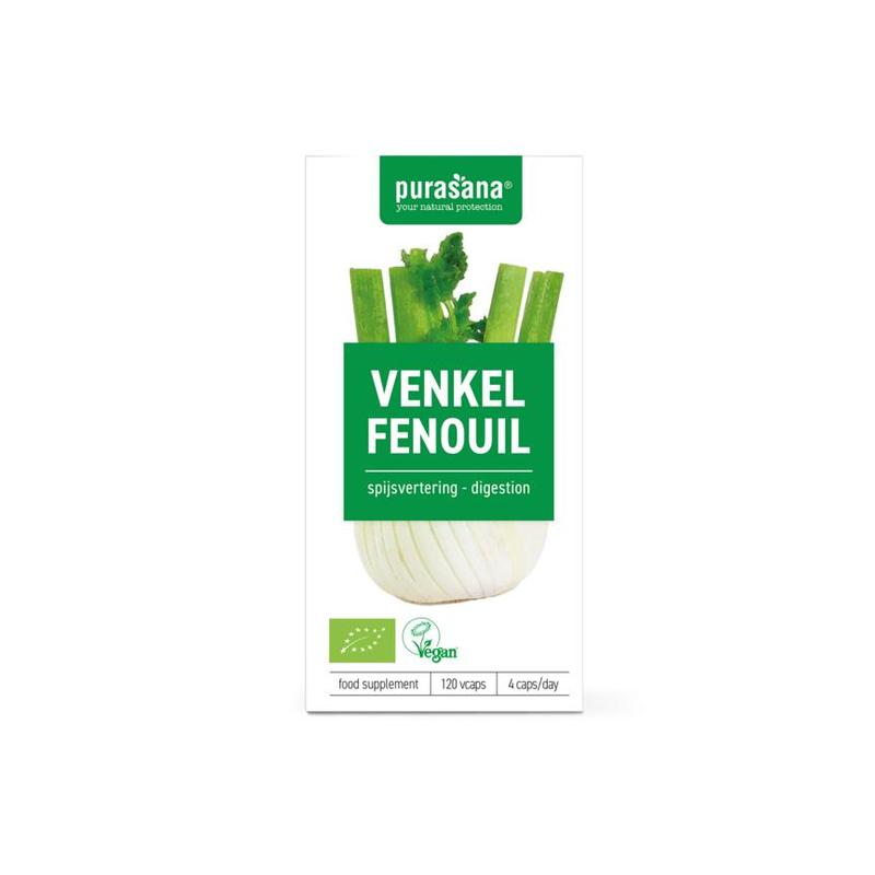 Purasana PURASANA Venkel 250 mg 120 Vcaps BIO - 120vcp