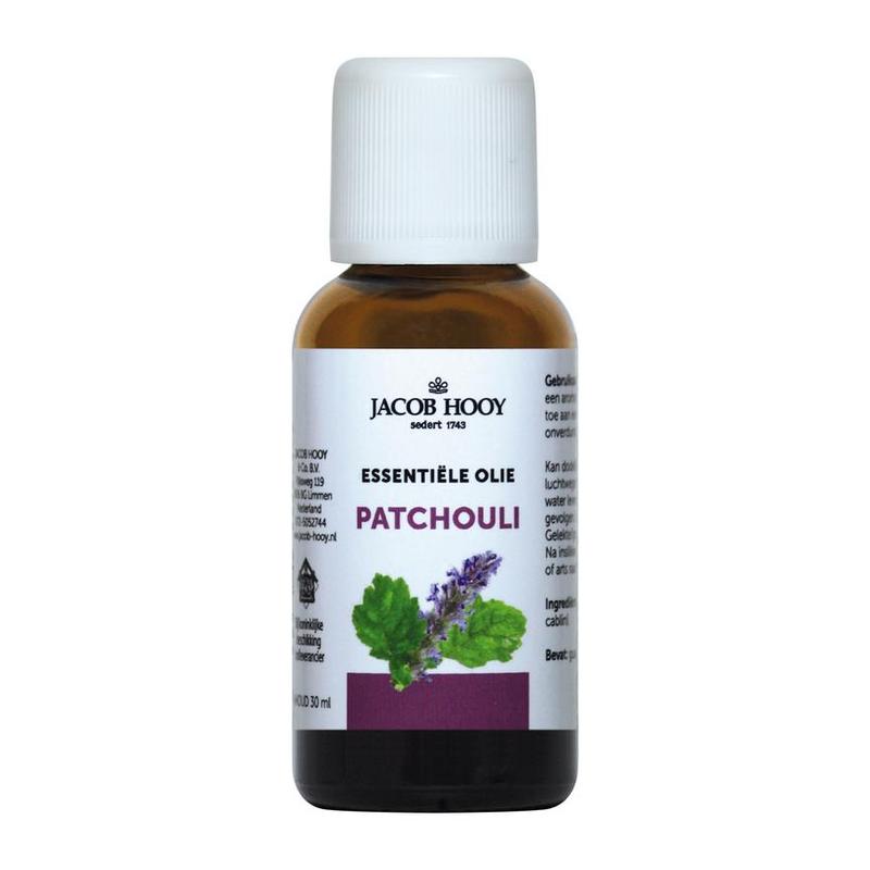 Jacob hooy Jacob Hooy PATCHOULI-OLIE 30ML - 30ml