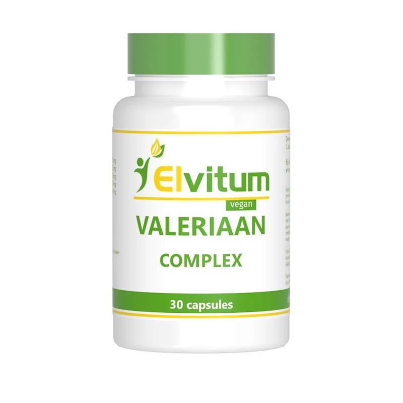 Elvitum Elvitum Valeriaan Complex - 30vcp