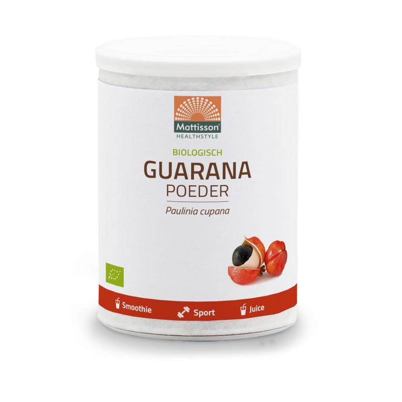 Mattisson Mattisson Org Guarana Poeder 125g - 125gr
