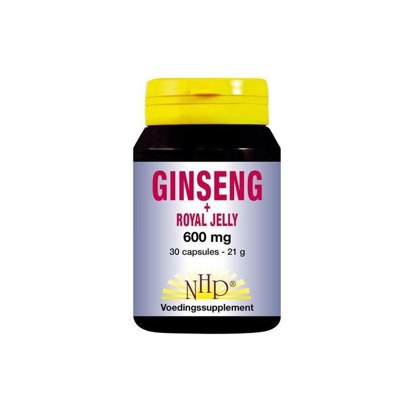Nhp NHP Ginseng royal jelly 600 mg - 30cp
