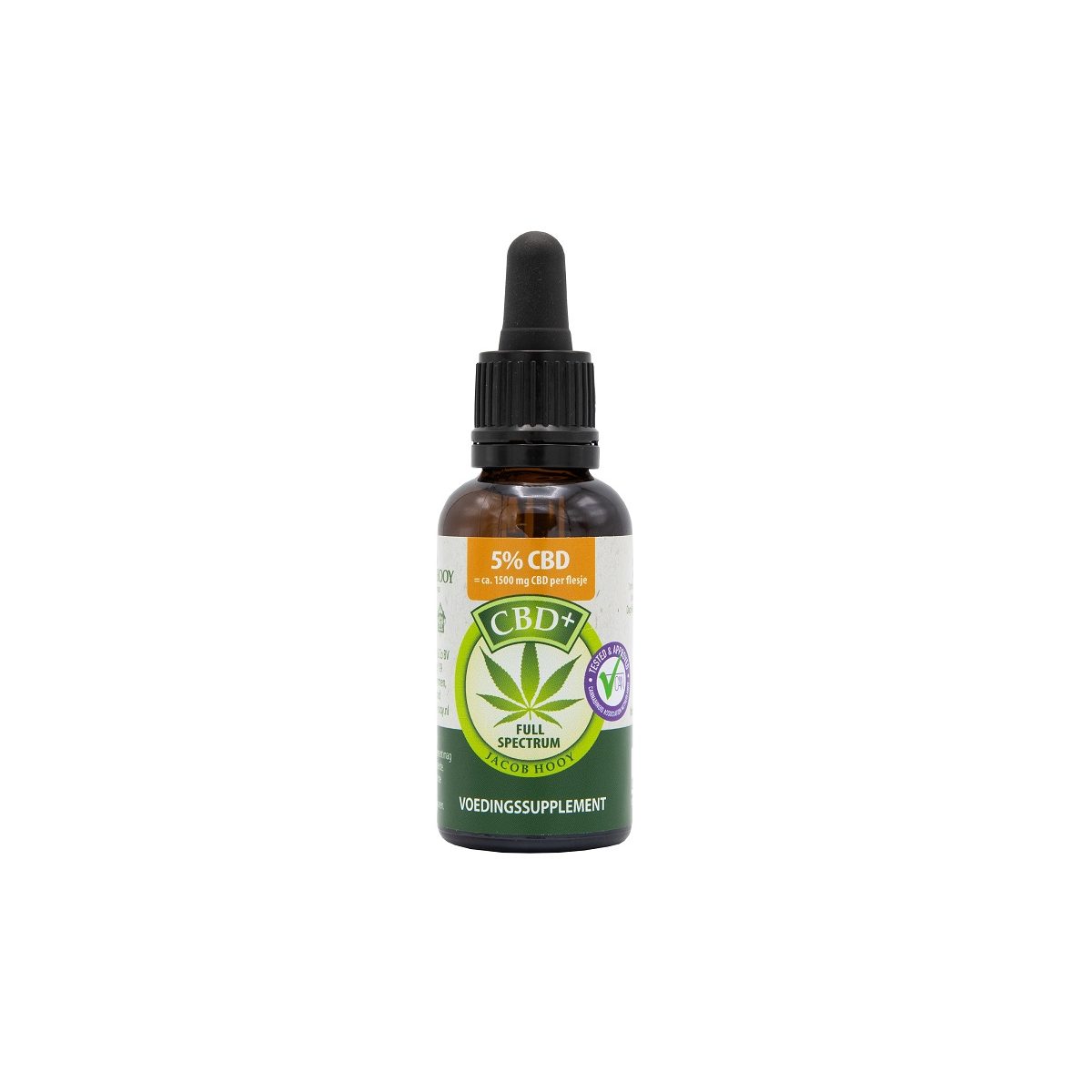 Jacob hooy Jacob Hooy CBD+ OLIE 5%  30ML - 30ml