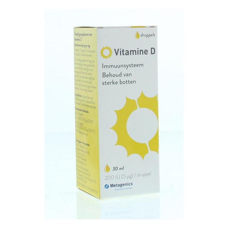 Metagenics Metagenics Vitamine D3 Liquid NFI 30 ml - 30ml