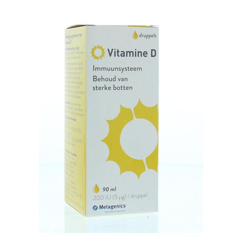 Metagenics Metagenics Vitamine D3 Liquid NFI 90 ml - 90ml