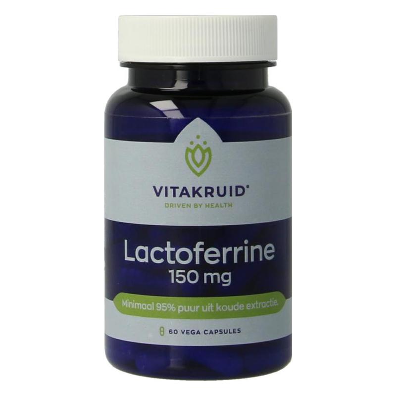 Vitakruid Vitakruid Lactoferrine 150 mg min. 95% puur + C - 60vcp