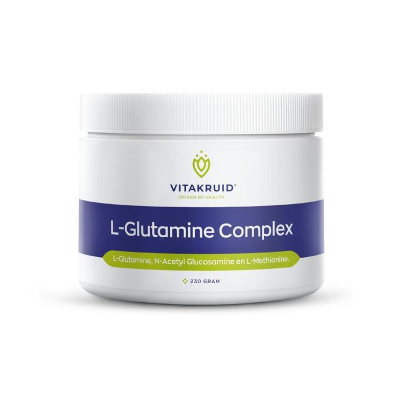 Vitakruid Vitakruid L-Glutamine Complex Glucosam & L-Methion - 230gr