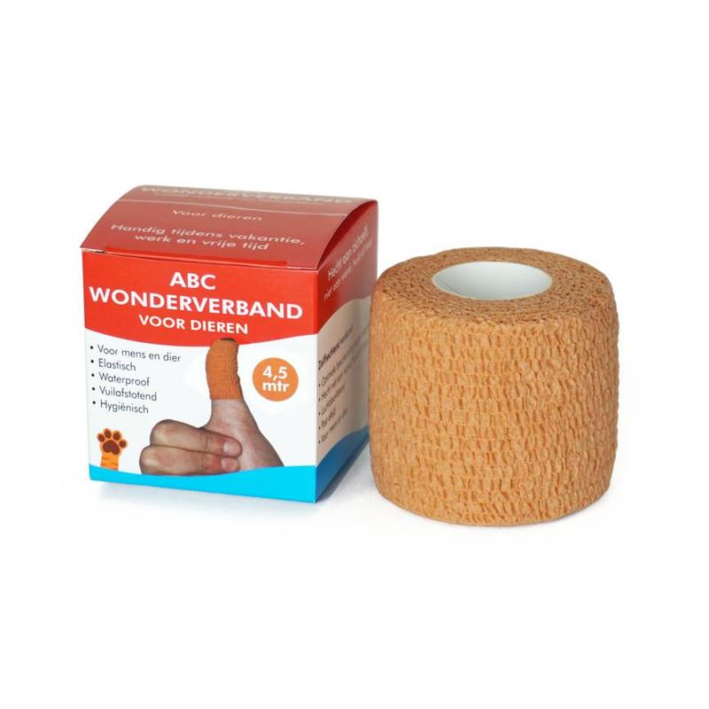 Trophax Trophax ABC Wonderverband BRUIN zelfhechten Dier - 1st