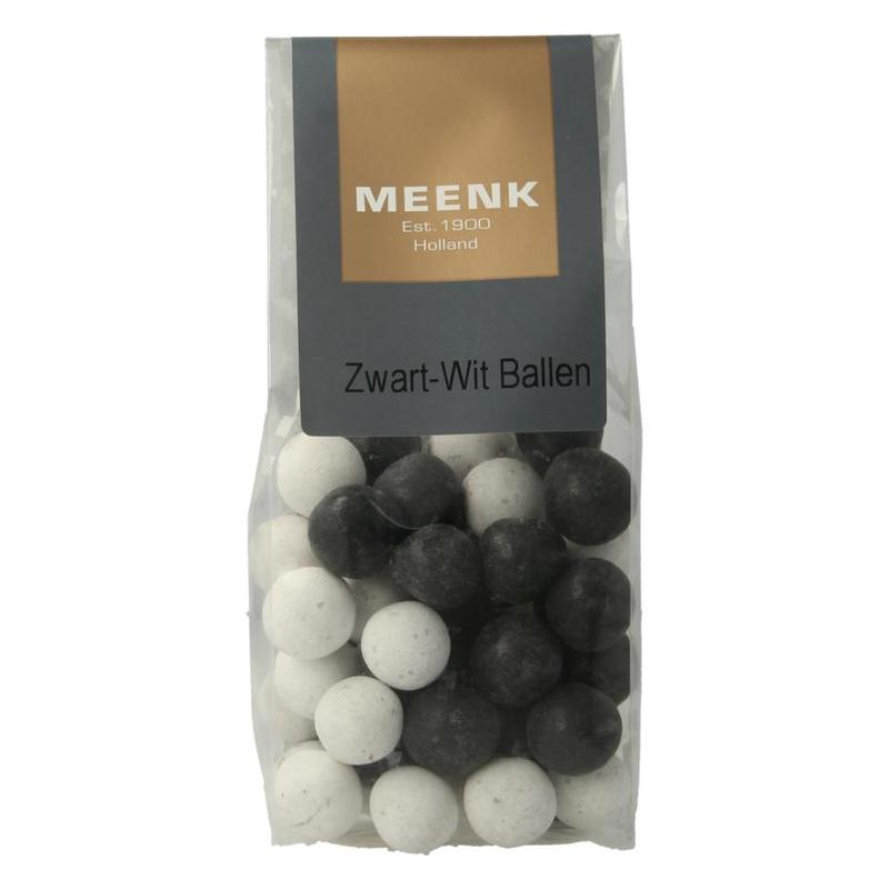 Meenk Meenk Zwart-Wit Ballen - 170gr