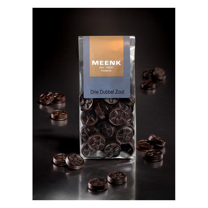 Meenk Meenk Drie Dubbel Zout - 180gr