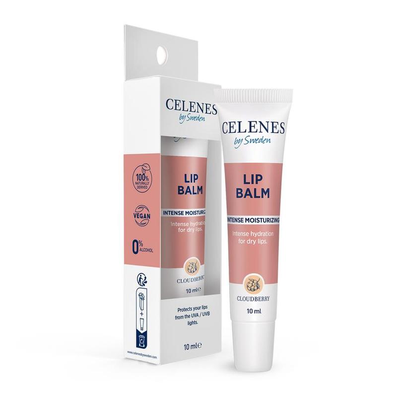 Celenes Celenes Cloudberry Lipbalm Intens moisturizing - 10ml