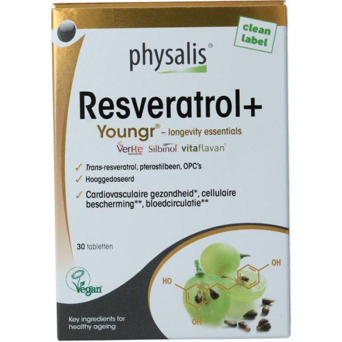 Physalis Physalis Resveratrol+ Youngr - 30tb