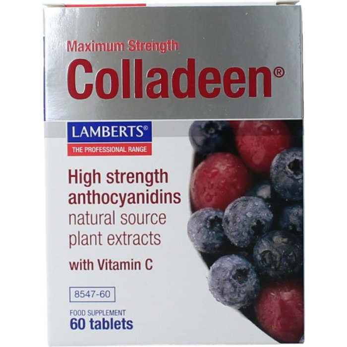 Lamberts Lamberts Colladeen Maximale Sterkte - 60tb