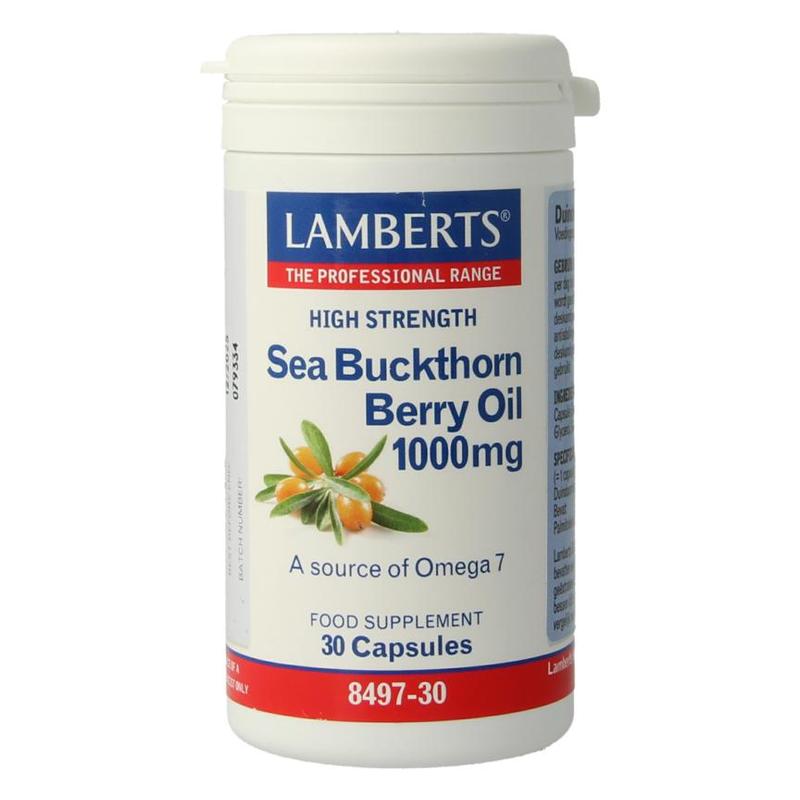 Lamberts Lamberts Duindoorn olie Sea Buckthorn Berry Oil - 30cp