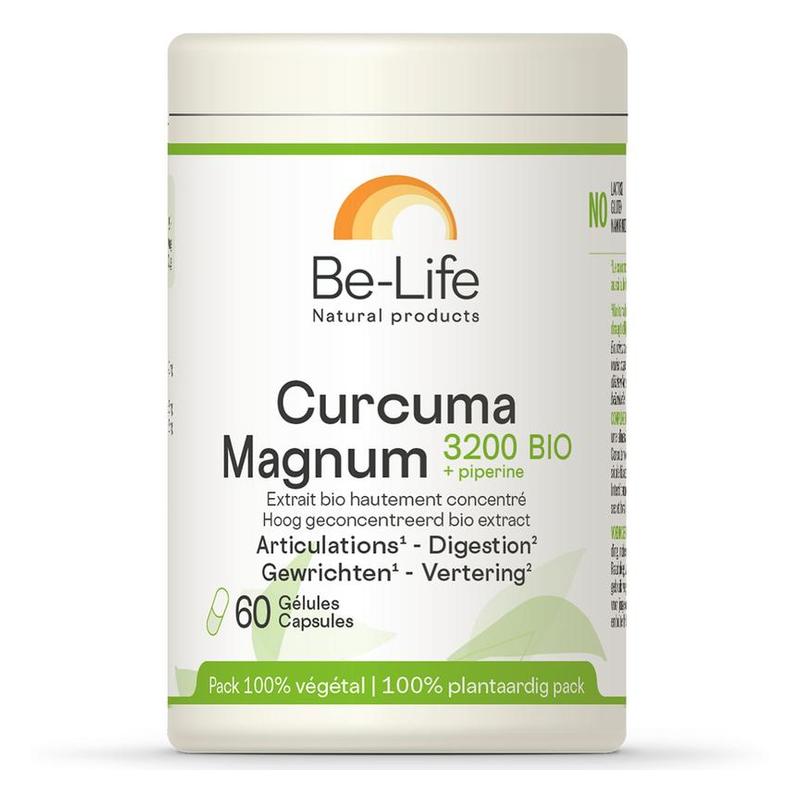 Be-life Be-Life Curcuma Magnum 3200 + Piperine BIO - 60sft