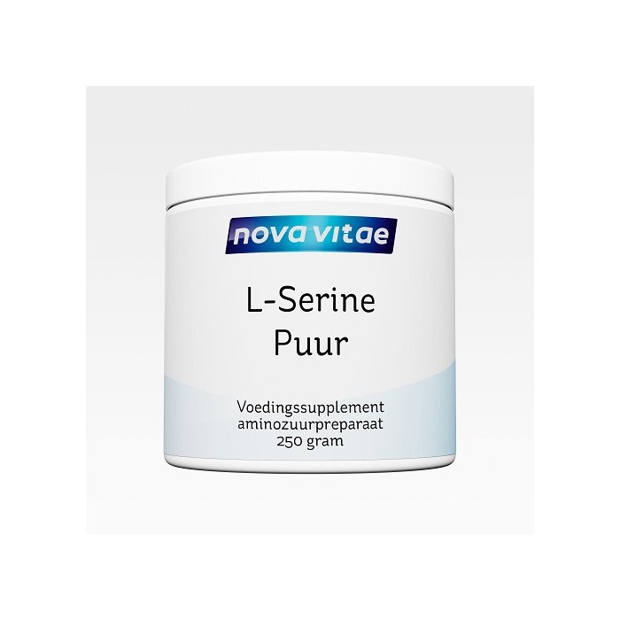 Nova vitae Nova Vitae L-Serine Puur - 250gr