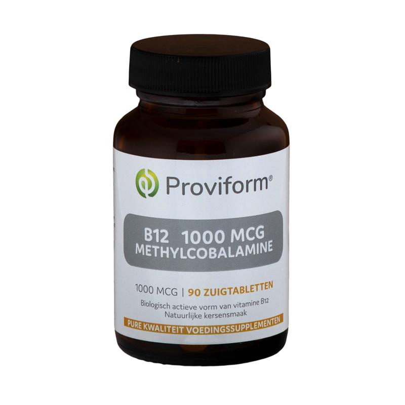 Proviform Proviform Vitamine B12 1000mcg methylcobal 90ztabl - 90ztb