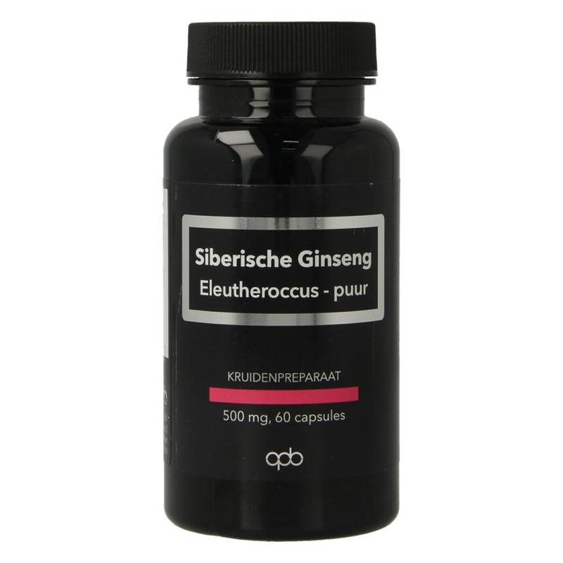 Apb holland APB Holland Siberische Ginseng / Eleutheroccus 500 m - 60vcp