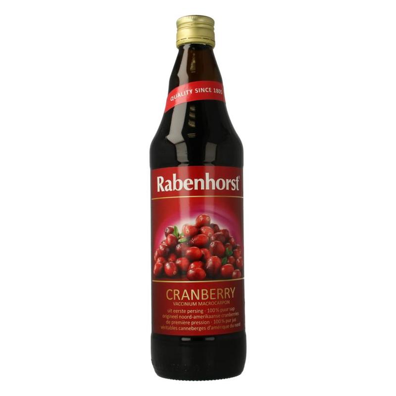Rabenhorst Rabenhorst Cranberrysap Puur - 750ml