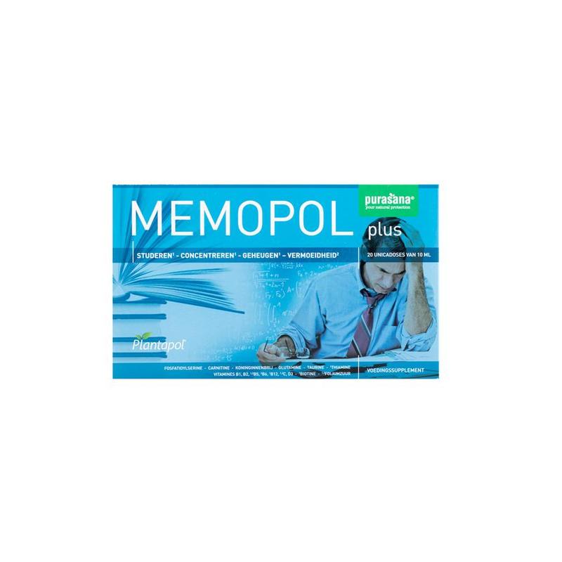Planta pol PLANTA POL Memopol plus 20x10 ml - 20amp