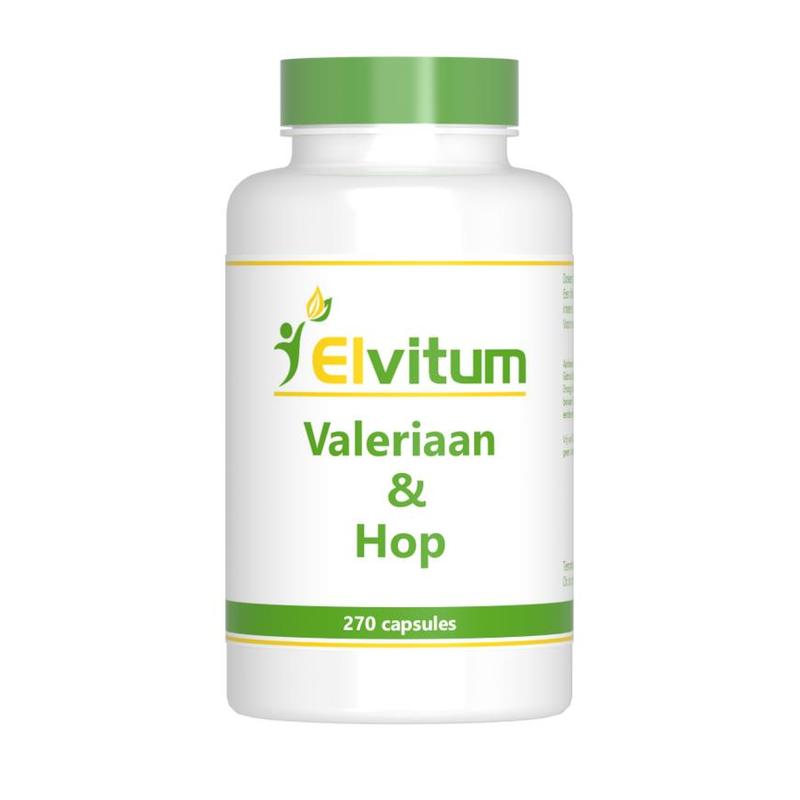 Elvitum Elvitum Valeriaan en Hop - 270cp